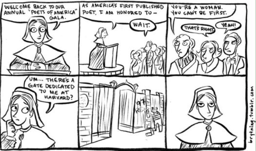 anne bradstreet cartoon